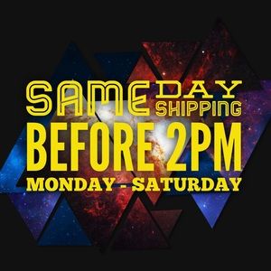 SAME DAY SHIPPING...